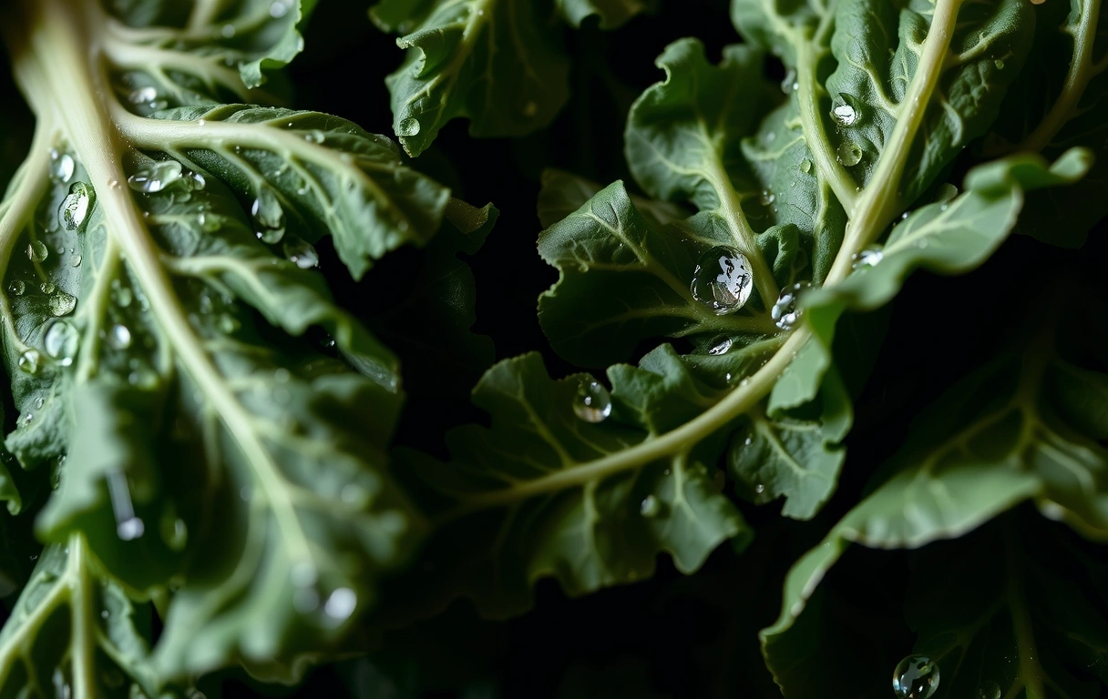 Frische Zutaten Textur